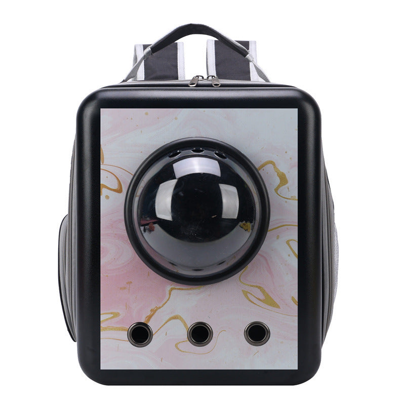 KFX-6337213 Large-capacity Space Capsule Pet Carrier for Cats and Small Dogs