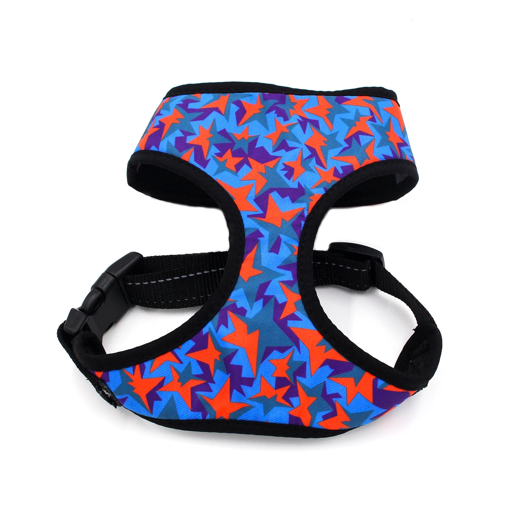 KFX-6340029 Reflective Polyester Dog Chest Strap - Adjustable Neck and Chest Sizes S to L