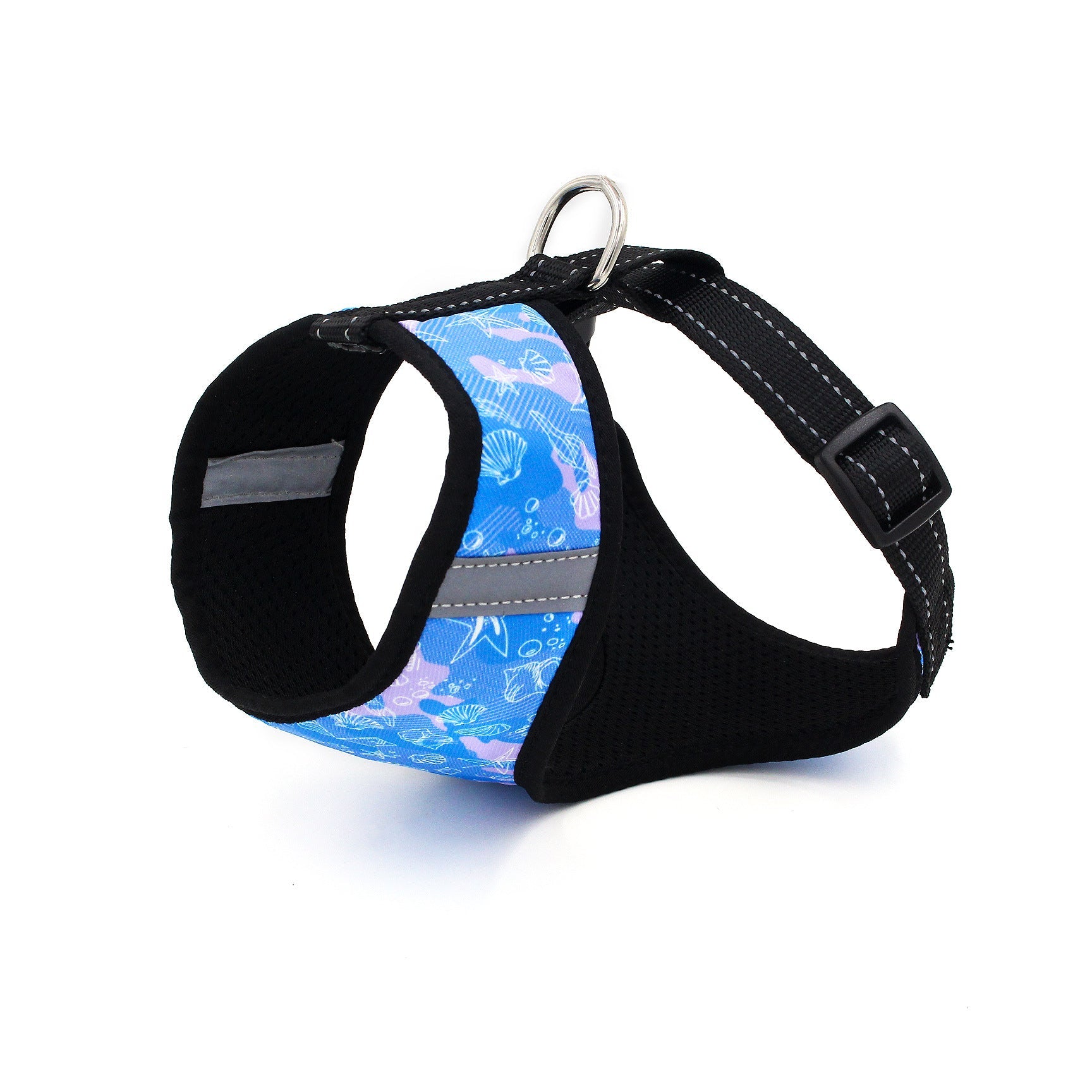 KFX-6340029 Reflective Polyester Dog Chest Strap - Adjustable Neck and Chest Sizes S to L