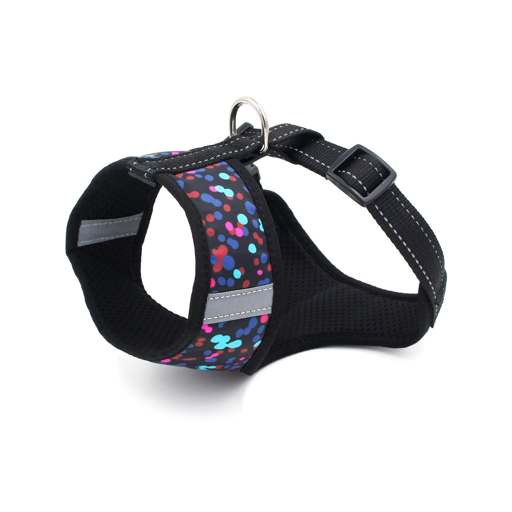 KFX-6340029 Reflective Polyester Dog Chest Strap - Adjustable Neck and Chest Sizes S to L