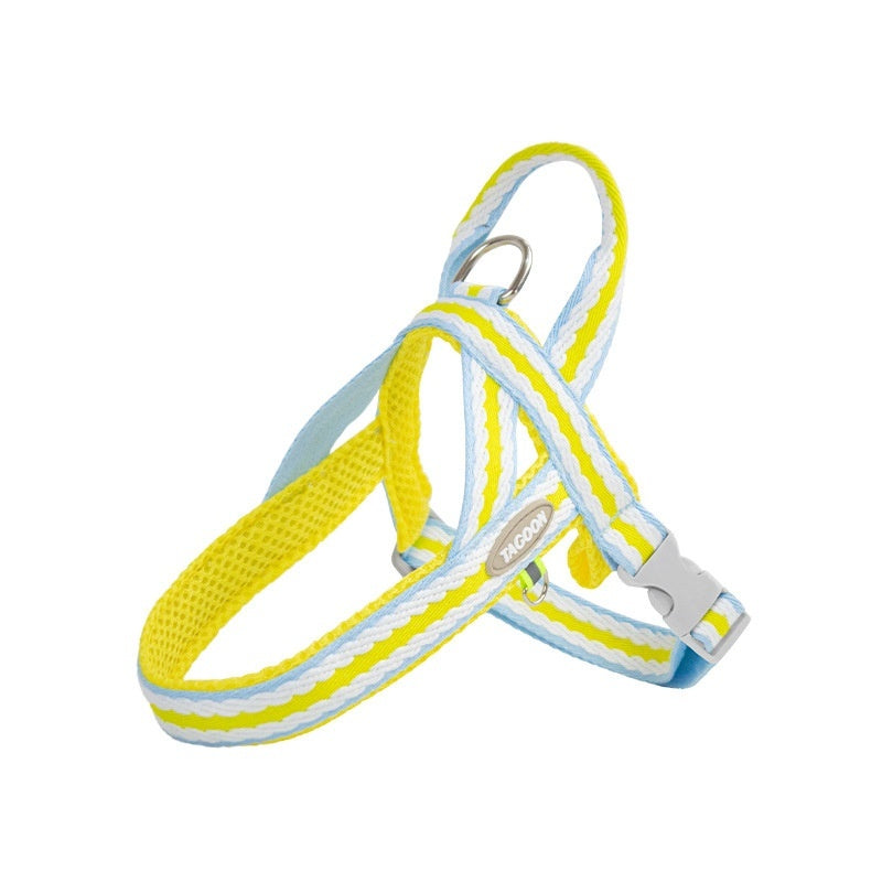 KFX-6340541 Lightweight Y-Type Pet Harness with Hand Holding Rope for Easy Dog Walking