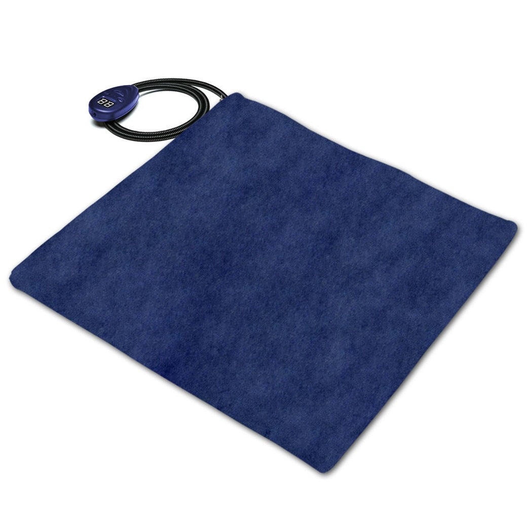 KFX-6342589 Waterproof Electric Blanket for Pets, 12V, Soft Shearing Flannel, 50cm x 50cm, Available in Red, Green, Blue, and Brown