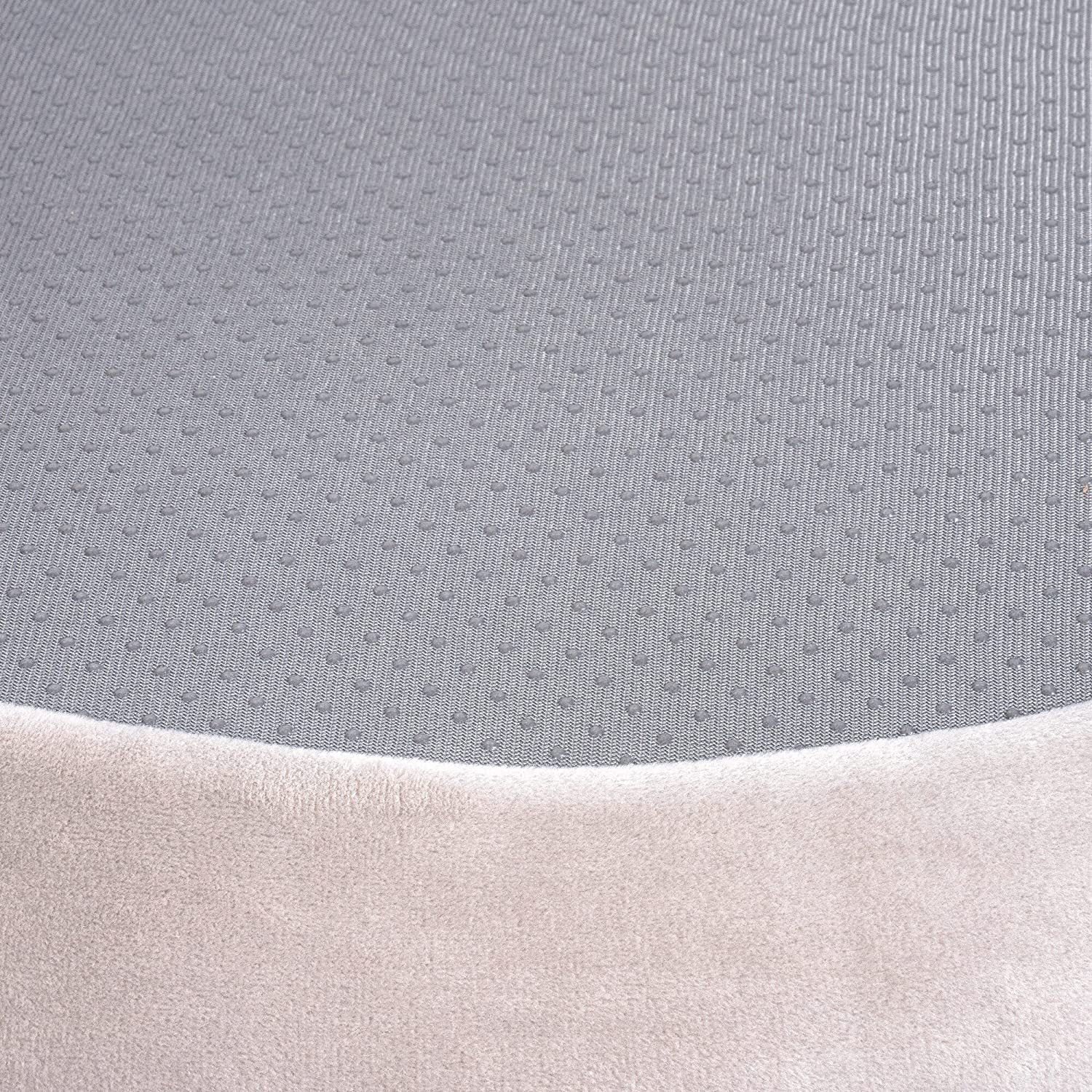 KFX-6345149 Super Soft Plush Dog Bed Mat – Light Gray, Available in Multiple Sizes