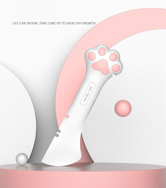 KFX-6356029 Multifunctional Silicone Resin Can Opener and Spoon for Easy Pet Feeding