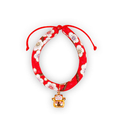 KFX-6359997 Adjustable Handmade Pet Collar in Various Floral Designs and Sizes
