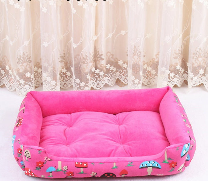 KFX-6362045 Cozy Rectangular Pet Nest in Various Colors and Sizes for Small to Large Pets