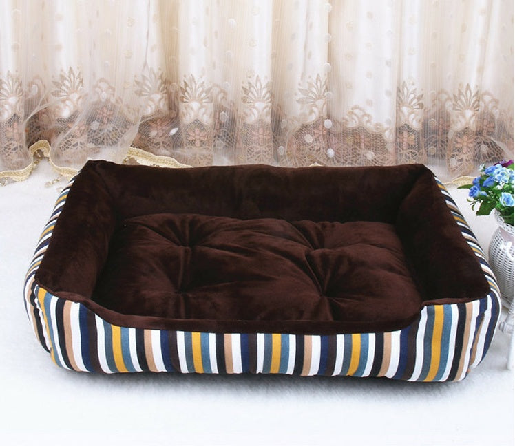 KFX-6362045 Cozy Rectangular Pet Nest in Various Colors and Sizes for Small to Large Pets