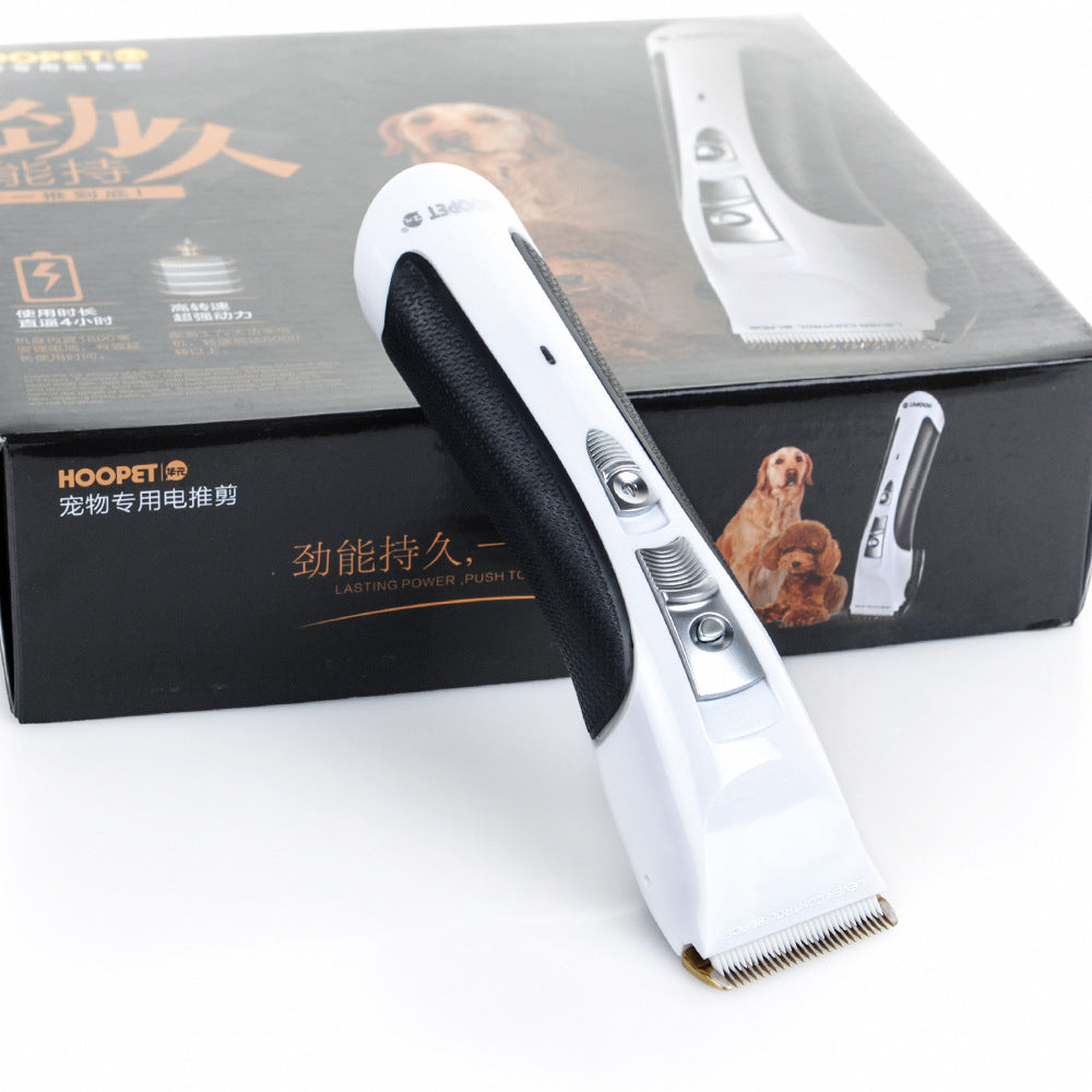 KFX-6363581 Ergonomic Pet Hair Clipper with Stainless Steel Blades and Easy Hair Removal Design