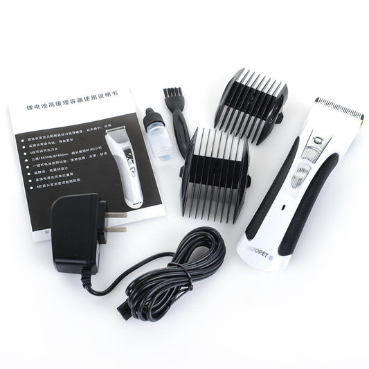 KFX-6363581 Ergonomic Pet Hair Clipper with Stainless Steel Blades and Easy Hair Removal Design