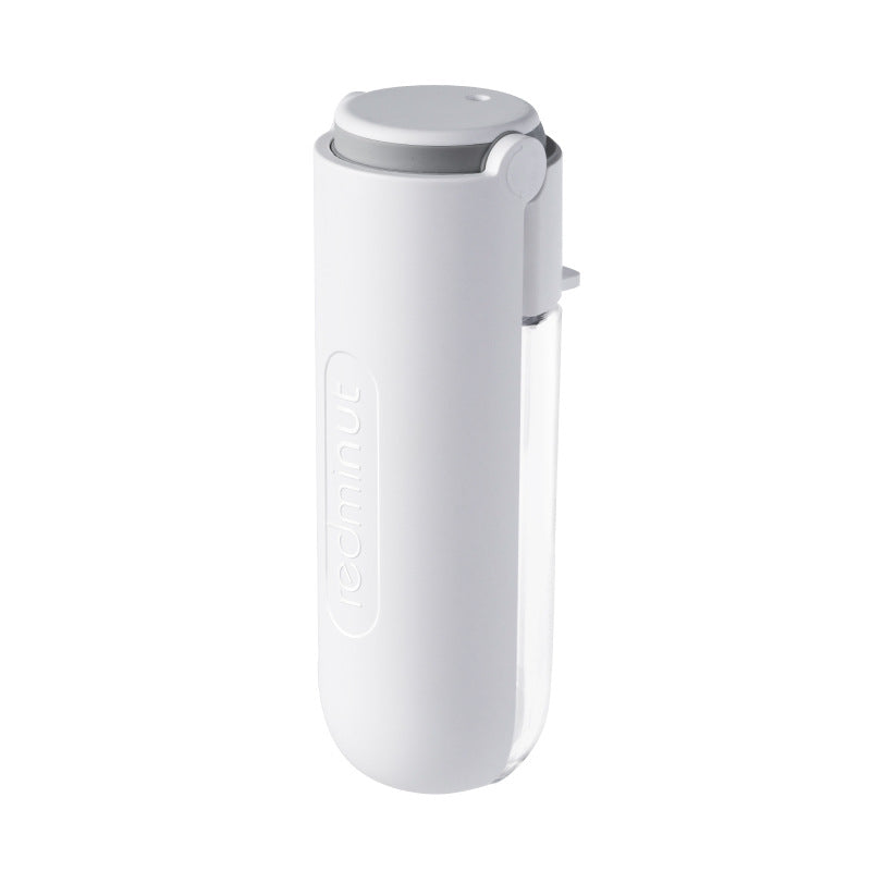 KFX-6363837 Portable Pet Water Cup - 420ml Plastic Travel Water Bottle for Dogs and Cats