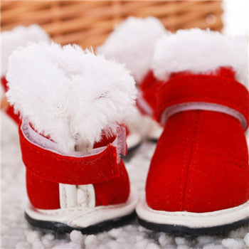 KFX-6364605 Pet Cotton Shoes for Small to Extra Large Pets - Comfortable and Breathable Design
