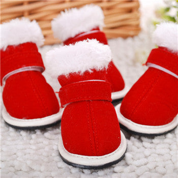 KFX-6364605 Pet Cotton Shoes for Small to Extra Large Pets - Comfortable and Breathable Design
