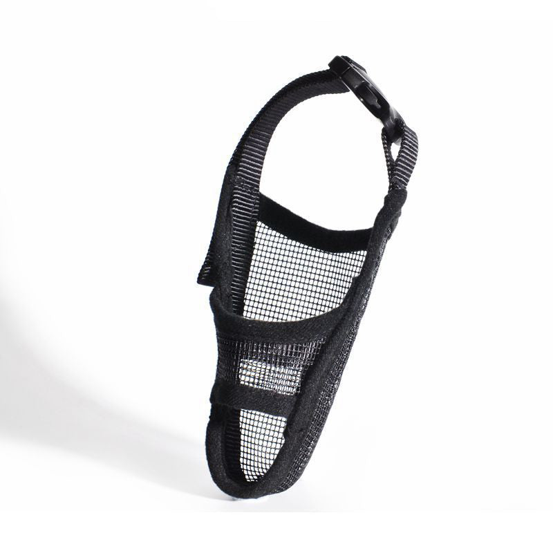 KFX-6367421 Golden Retriever Husky Dog Mouth Cover for Medium and Large Dogs, Plastic Design