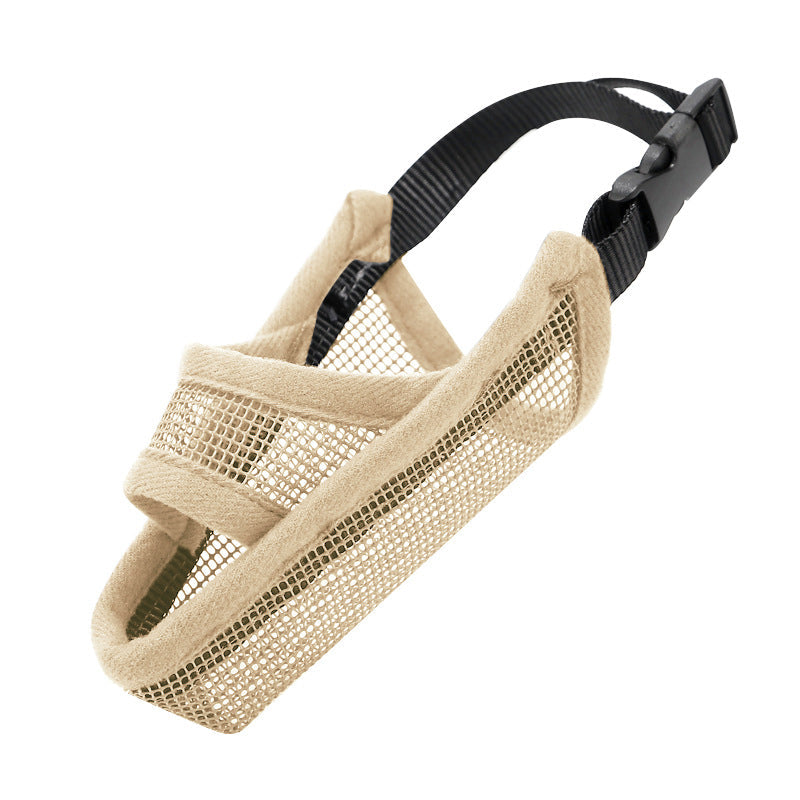 KFX-6367421 Golden Retriever Husky Dog Mouth Cover for Medium and Large Dogs, Plastic Design