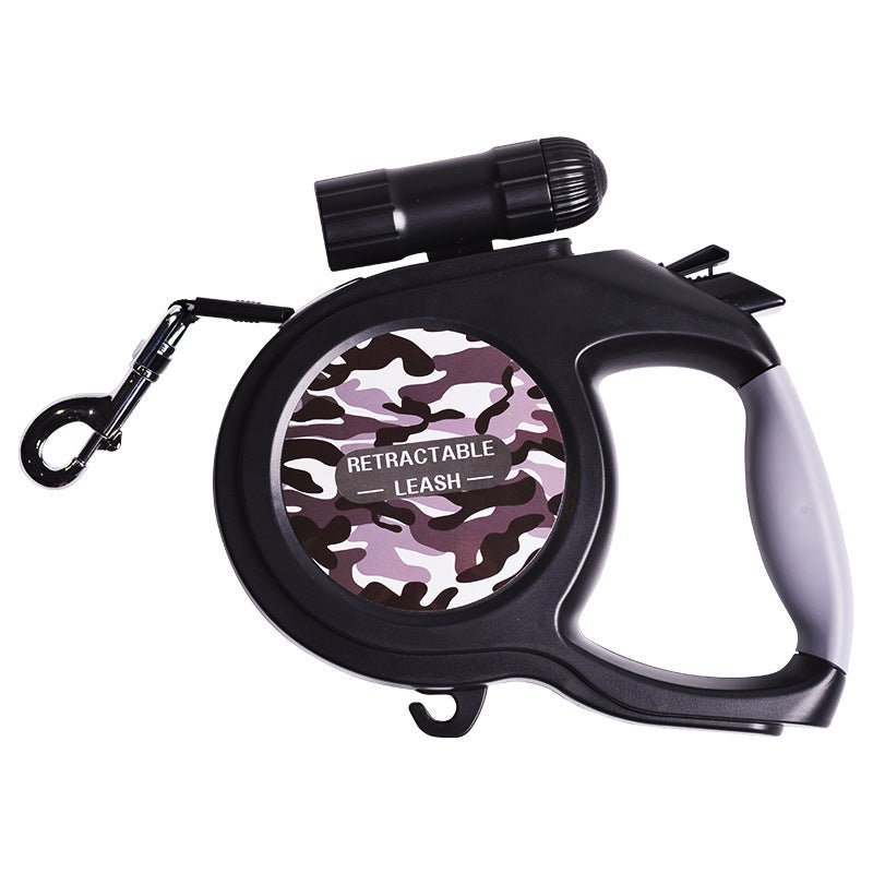 KFX-6367549 Automatic Retractable Dog Leash for Dogs Under 30kg – ABS and Nylon Construction (18.5x19x4cm)