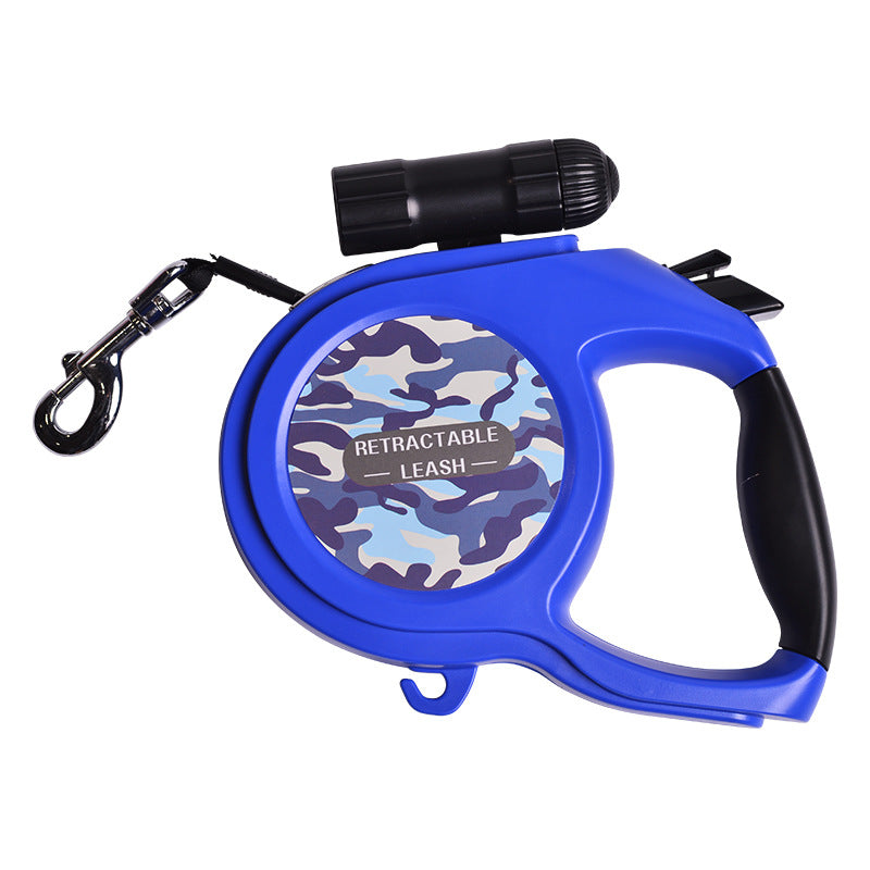 KFX-6367549 Automatic Retractable Dog Leash for Dogs Under 30kg – ABS and Nylon Construction (18.5x19x4cm)