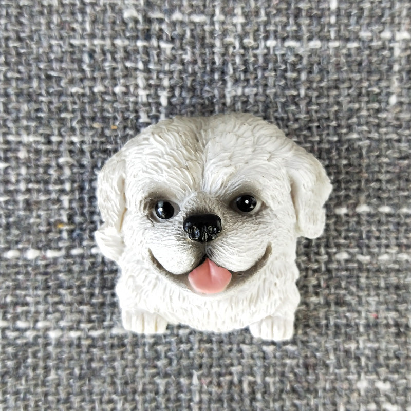 KFX-6371005 Cute Cartoon Dog Refrigerator Magnet - Resin Animal Decor