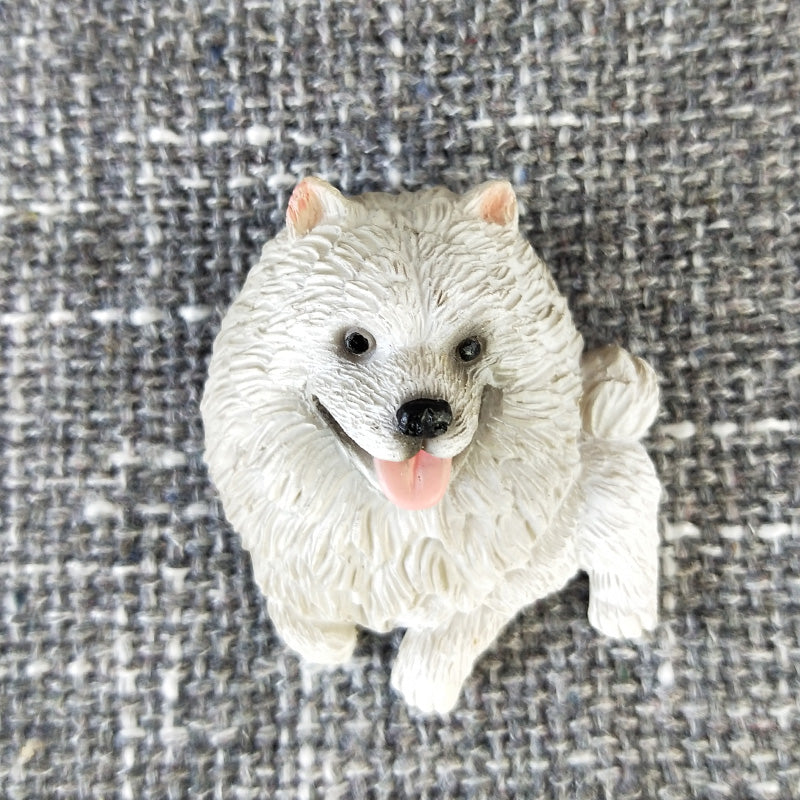 KFX-6371005 Cute Cartoon Dog Refrigerator Magnet - Resin Animal Decor
