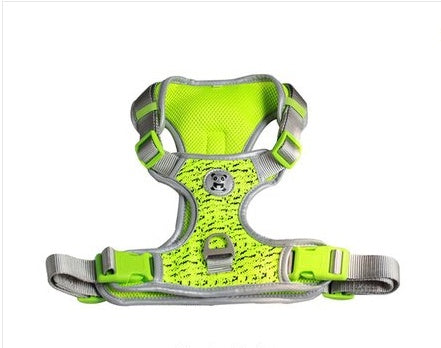 KFX-6372797 Lightweight Dog Walking Vest with Towing Rope - Breathable and Skin-Friendly Design