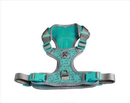 KFX-6372797 Lightweight Dog Walking Vest with Towing Rope - Breathable and Skin-Friendly Design