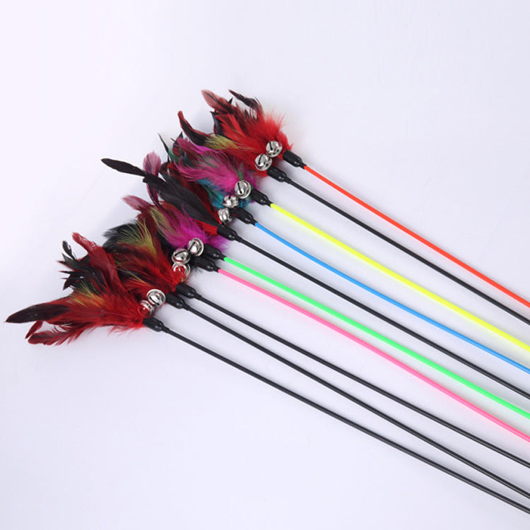 KFX-6380093 Funny Interactive Cat Stick Toy for Engaging Playtime