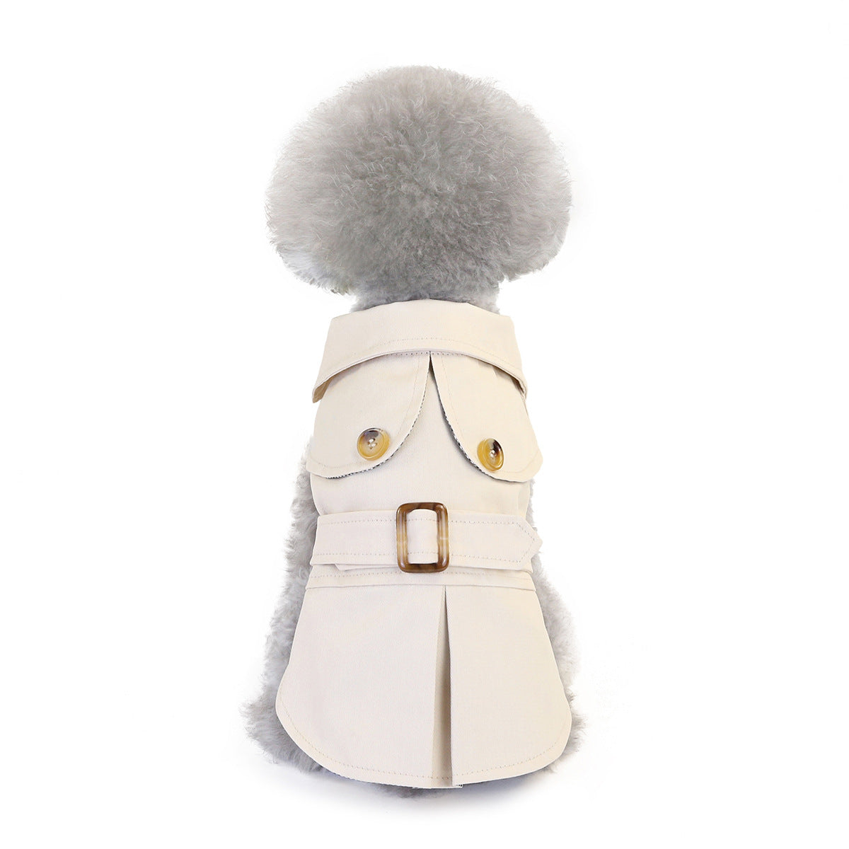 KFX-6383421 Stylish Polyester Dog Clothing in Khaki, Navy Blue, Green - Sizes S to XXL