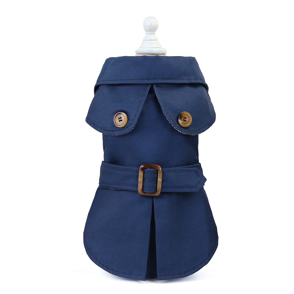 KFX-6383421 Stylish Polyester Dog Clothing in Khaki, Navy Blue, Green - Sizes S to XXL