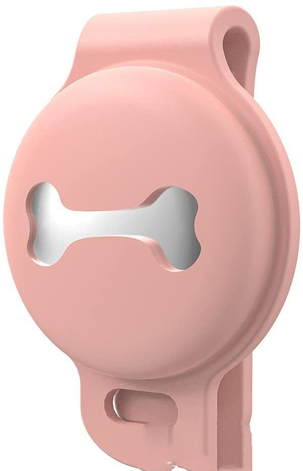 KFX-6384701 Silicone Protective Case for Pet Tracker - Available in Black, Sky Blue, Pink, and Gray
