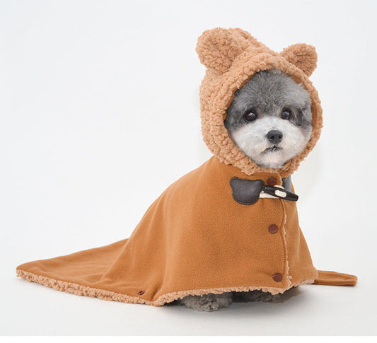 KFX-6385597 Pet Sleeping Bag in Simple Bear Design - Soft Cloth, Multiple Sizes Available