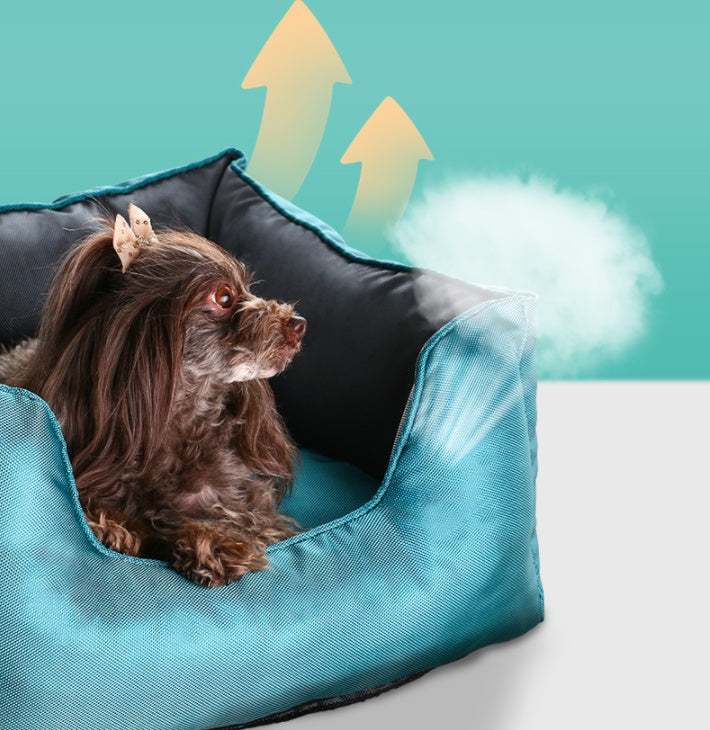 KFX-6389053 Removable and Washable Oxford Cloth Dog Bed for Small and Large Dogs, All Seasons, Medium Size