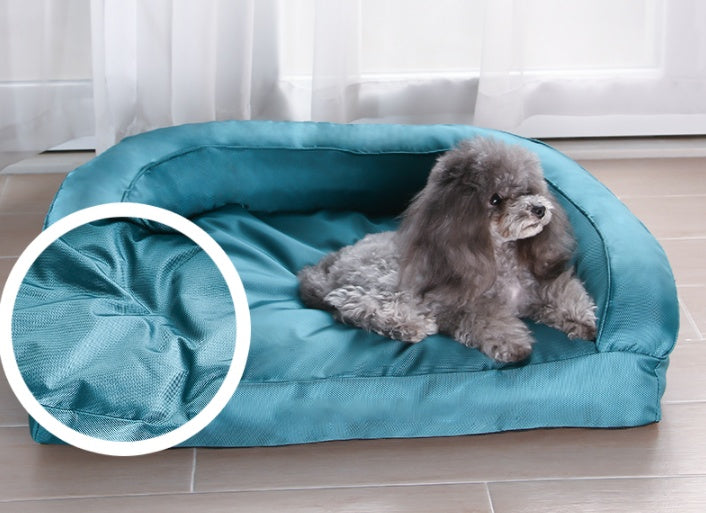 KFX-6389053 Removable and Washable Oxford Cloth Dog Bed for Small and Large Dogs, All Seasons, Medium Size