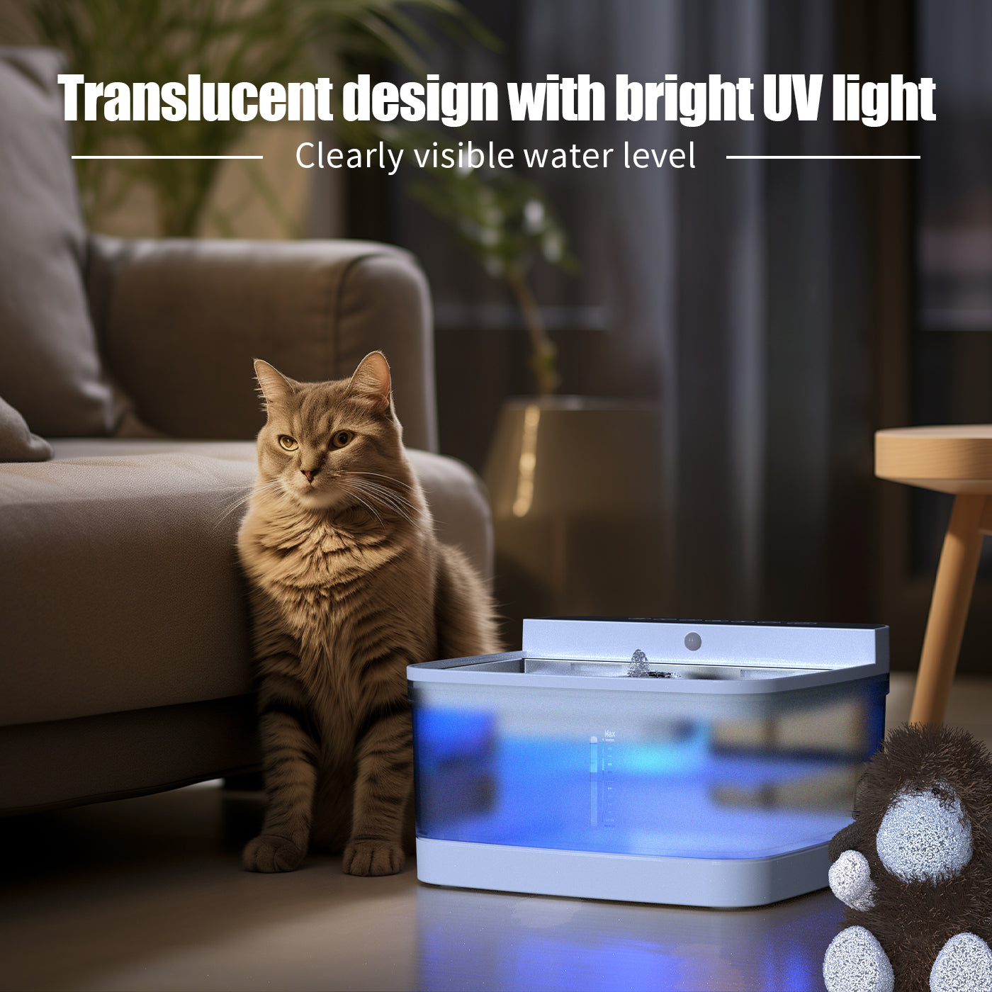 KFX-6390845 Automatic Pet Water Dispenser with Adjustable Flow Control