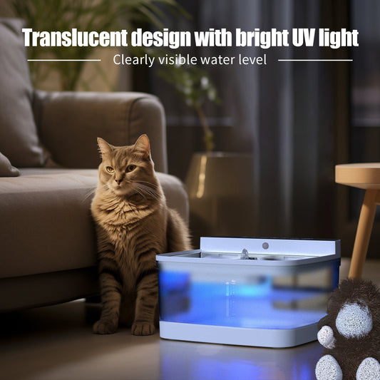 KFX-6390845 Automatic Pet Water Dispenser with Adjustable Flow Control