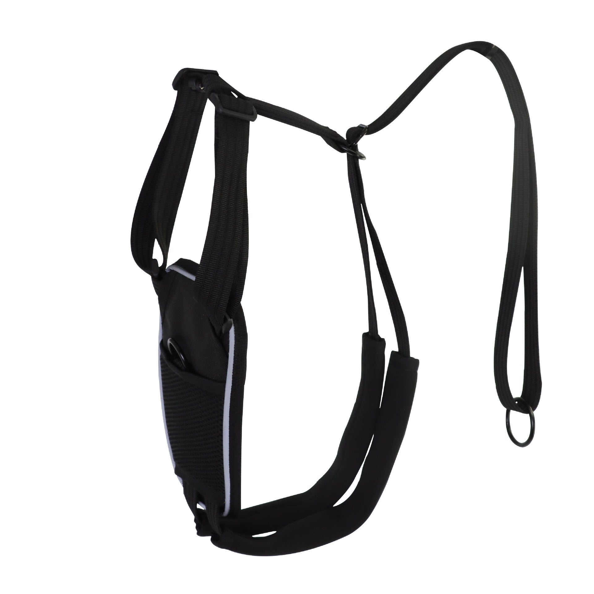 KFX-6394557 Breathable Reflective Nylon Dog Chest Strap for Comfort and Safety, Size L