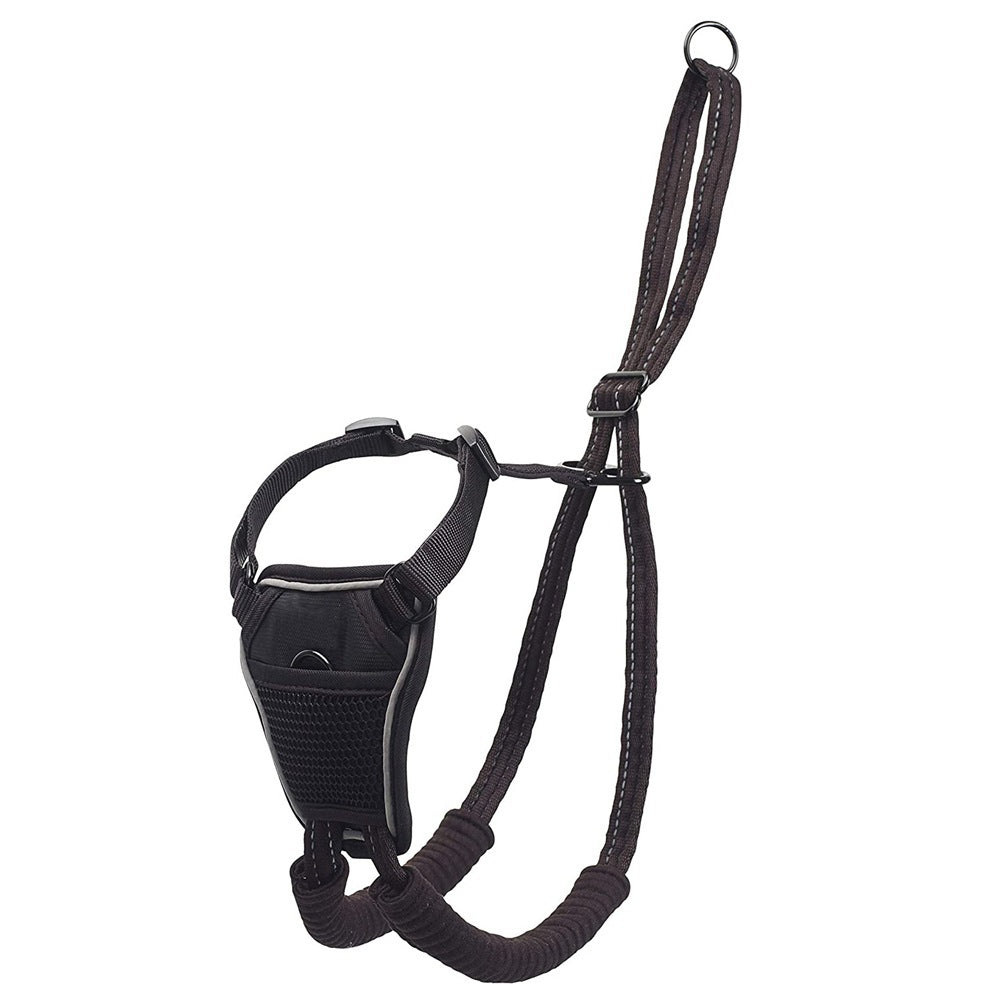 KFX-6394557 Breathable Reflective Nylon Dog Chest Strap for Comfort and Safety, Size L