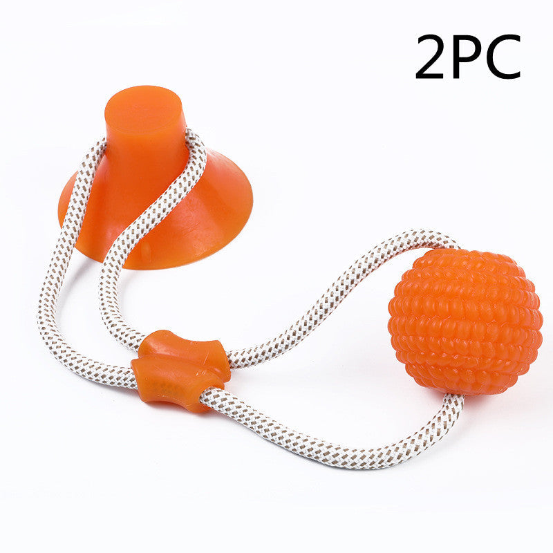 KFX-6395581 Multifunctional Interactive Dog Molar Bite Toy for Relieving Boredom and Strengthening Bond