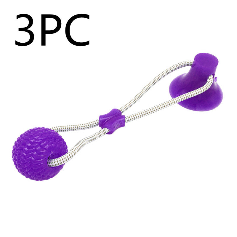 KFX-6395581 Multifunctional Interactive Dog Molar Bite Toy for Relieving Boredom and Strengthening Bond