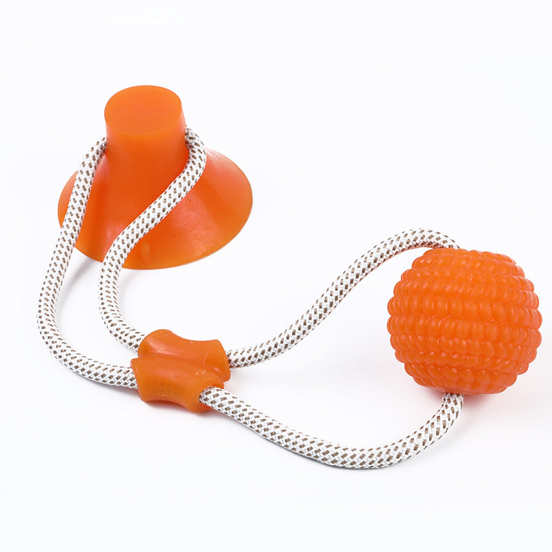 KFX-6395581 Multifunctional Interactive Dog Molar Bite Toy for Relieving Boredom and Strengthening Bond