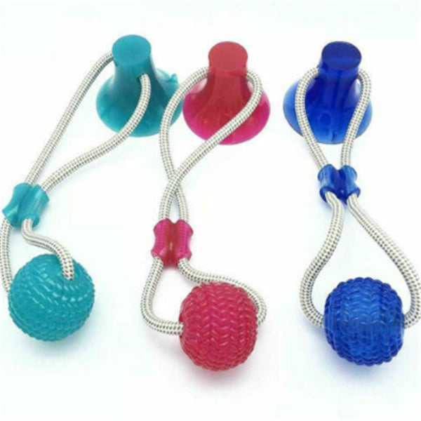 KFX-6395581 Multifunctional Interactive Dog Molar Bite Toy for Relieving Boredom and Strengthening Bond