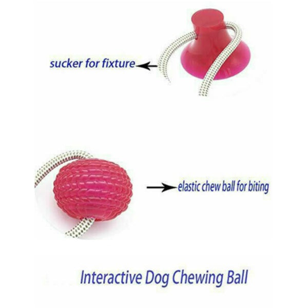KFX-6395581 Multifunctional Interactive Dog Molar Bite Toy for Relieving Boredom and Strengthening Bond