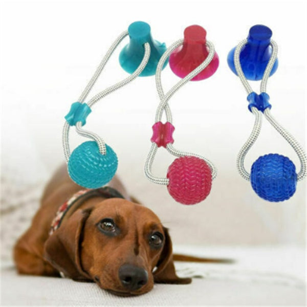 KFX-6395581 Multifunctional Interactive Dog Molar Bite Toy for Relieving Boredom and Strengthening Bond