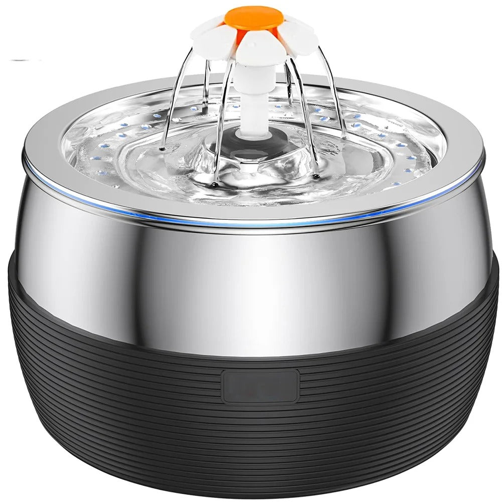 KFX-6396605 Stainless Steel Pet Water Dispenser with Multiple USB Interface Standards
