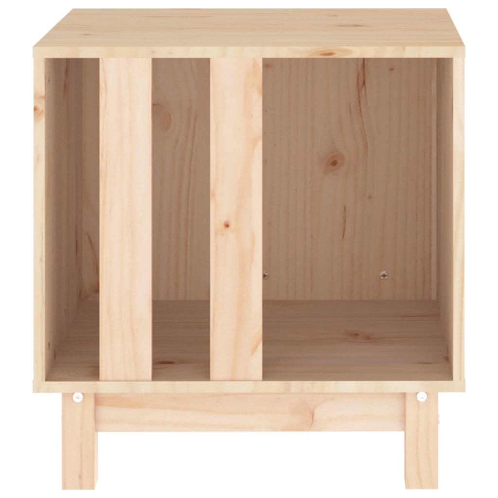 KFX-6400573 Solid Pine Wood Dog House with Multiple Size Options - Comfortable Cozy Shelter for Pets
