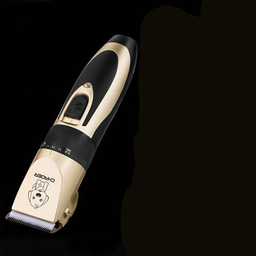 KFX-6402109 Professional Pet Grooming Clipper with Electric Nail Trimmer for Dogs and Cats - Titanium Ceramic Blade, High-Power Motor, 5 Speed Adjustment