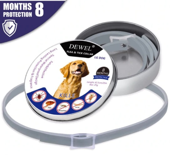 KFX-6402493 Adjustable Dog and Cat Flea and Tick Prevention Collar for Children