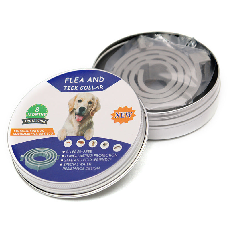 KFX-6402493 Adjustable Dog and Cat Flea and Tick Prevention Collar for Children
