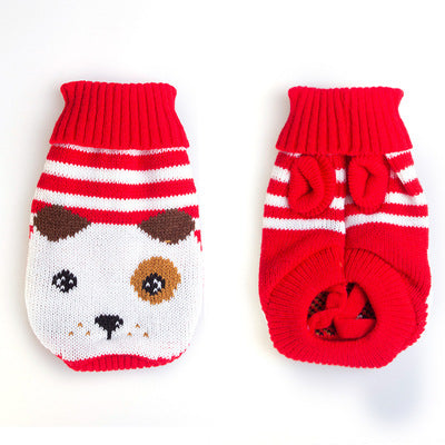 KFX-6404285 Cozy Wool Jacket for Cats and Dogs - Casual Winter Sweater