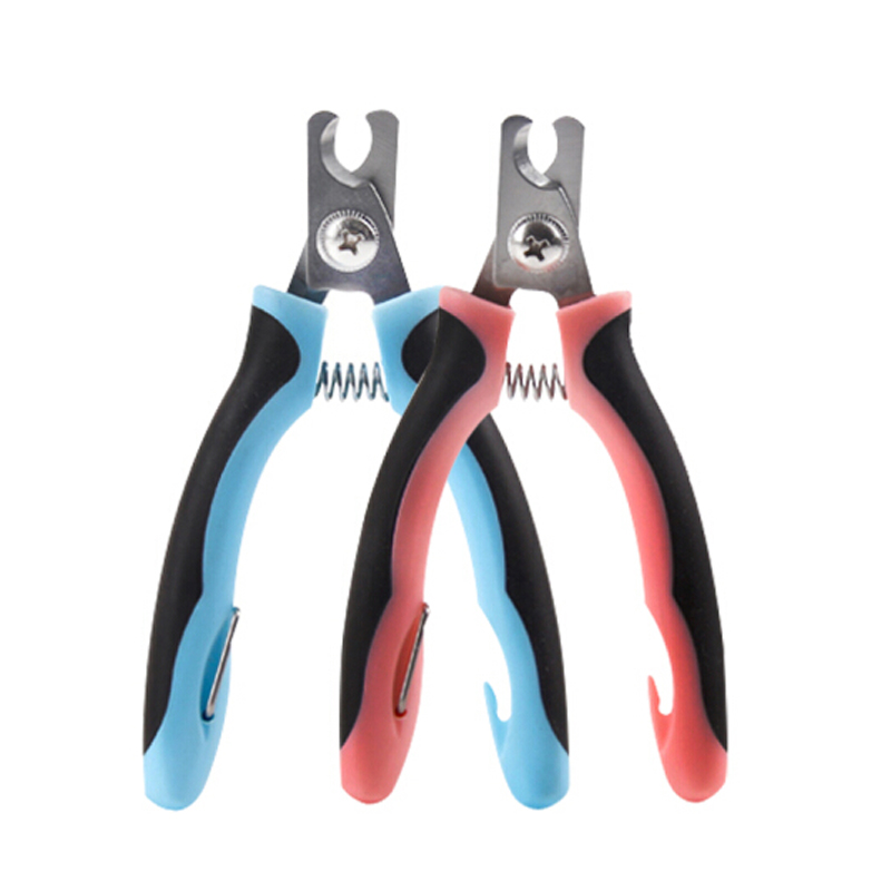 KFX-6410045 Pet Nail Clippers for Dogs, Cats and Small Animals with File - Ergonomic Design for Safe and Easy Trimming