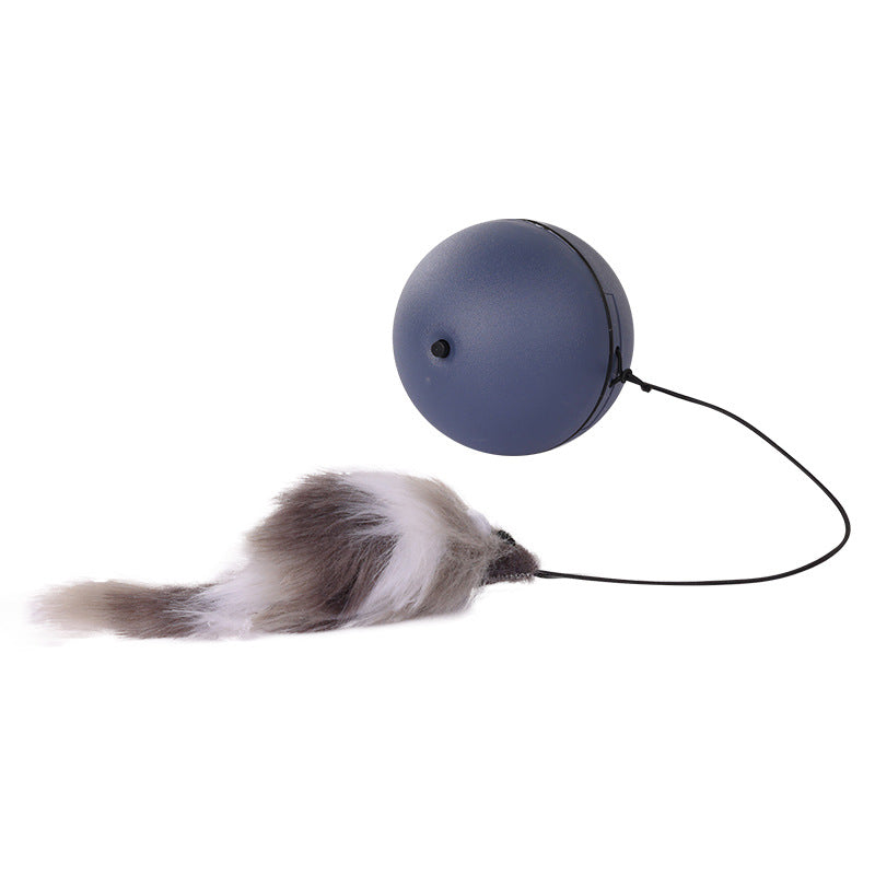 KFX-6415293 Automatic Self-Rolling Cat and Dog Ball Toy for Interactive Play and Exercise