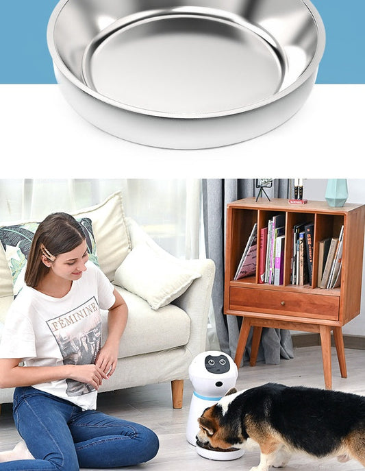 KFX-6415805 Automatic Pet Feeder with Removable Grain Barrel and Voice Record Function